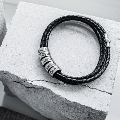 Leather Bracelet_ Custom Couple_yy