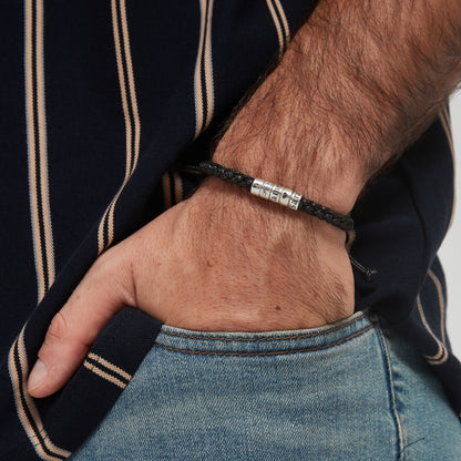 Leather Bracelet_ Custom Couple_yy